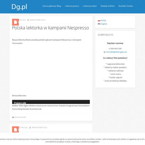 Lektor studio - Wrocław