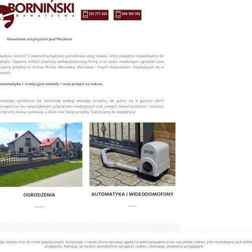 Napęd do bram wjazdowych Warszawa