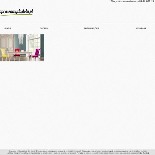 Stoły szczotkowane - Warszawa