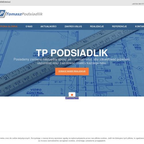 Gdańsk - iniekcje kurtynowe