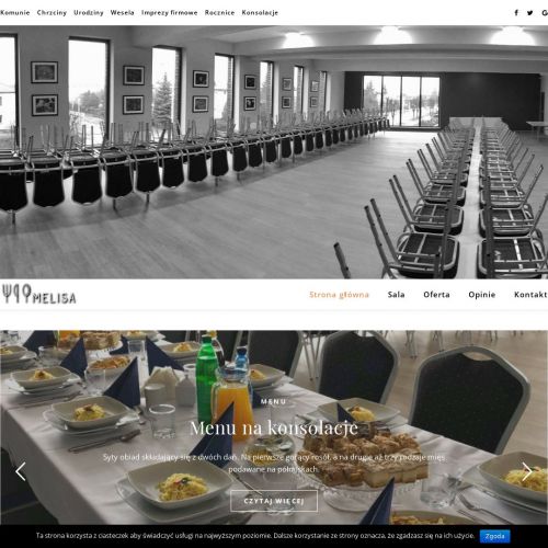 Kutno - sala na komunie do wynajęcia