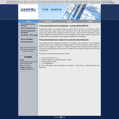 Warszawa - folie przeciwsłoneczne na okna