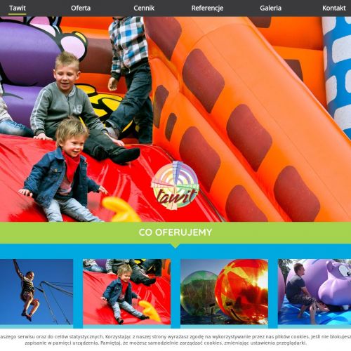 Dmuchane zjeżdżalnie dla dzieci - Opole