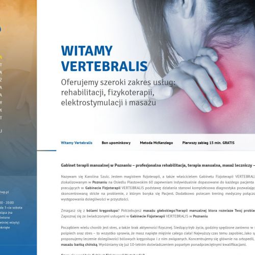 Poznań - leczenie bólów kręgosłupa