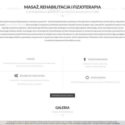 Masaż sportowy łódź w Łodzi