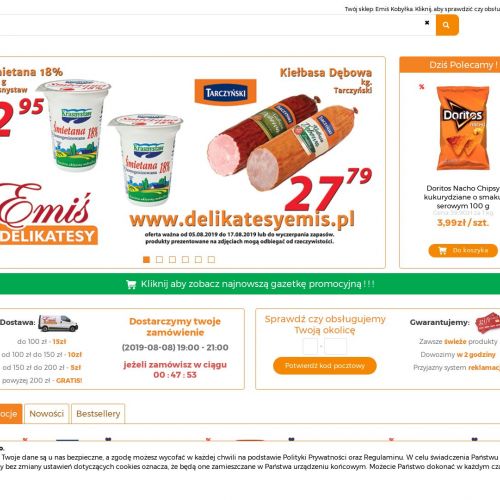 Zielonka - delikatesy dostawa do do domu