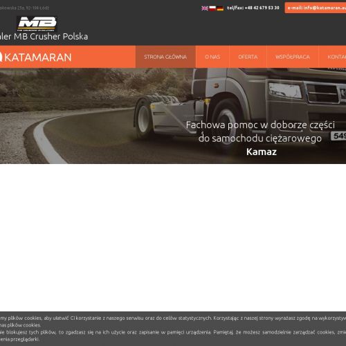 Części do maszyn łódź