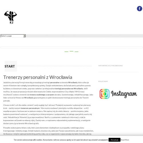 Wrocław - plan treningowy