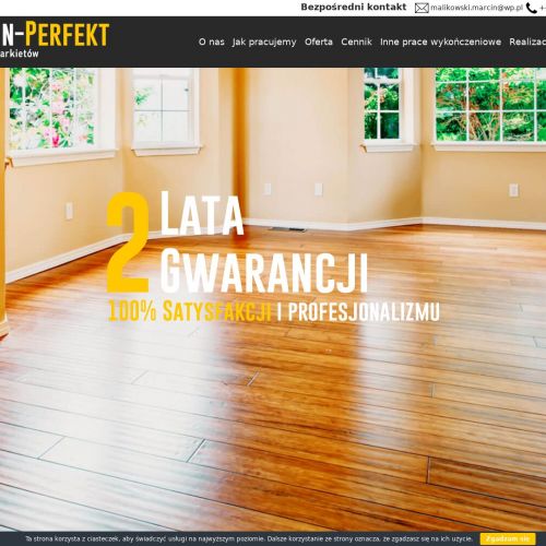 Układanie parkietu deski w Warszawie