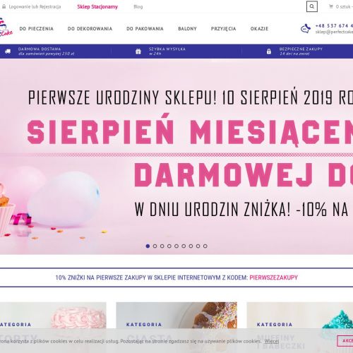 Warszawa - sklep cukierniczy