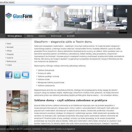 Balustrady szklane - Dąbrowa Górnicza