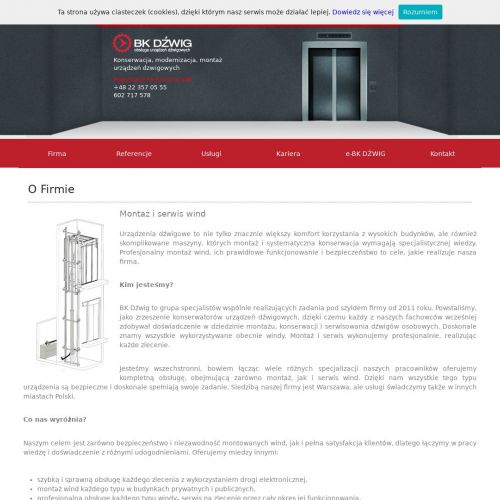 Winda domowa Warszawa