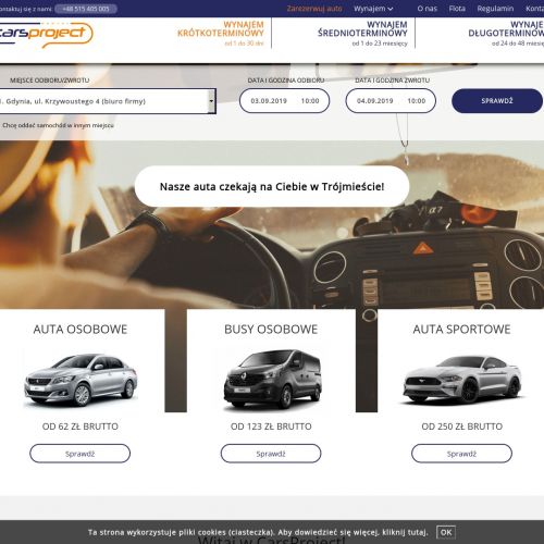 Wynajem krótkoterminowy samochodów w Gdańsku