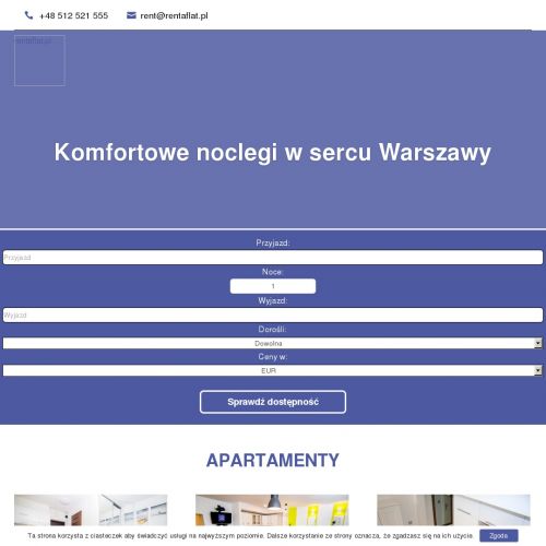 Warszawa - apartamenty krótkoterminowe