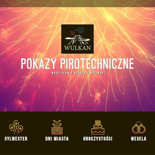 Katowice - pokazy pirotechniczne