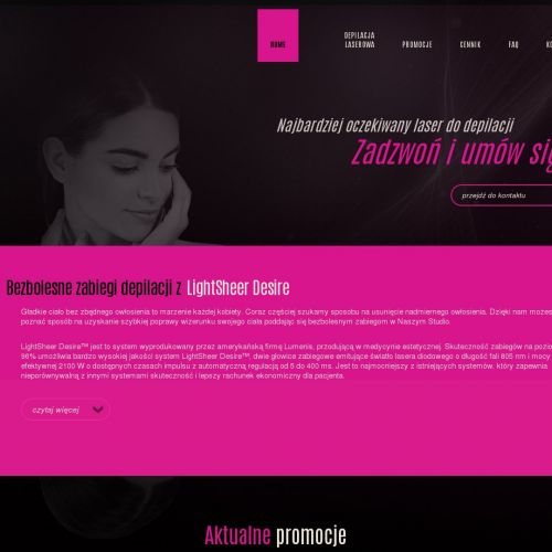 Laserowe usuwanie owłosienia Rumia