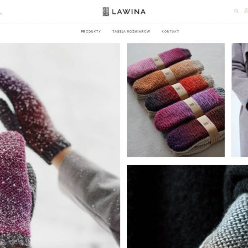 Kolorowe damskie rękawiczki zimowe wełniane