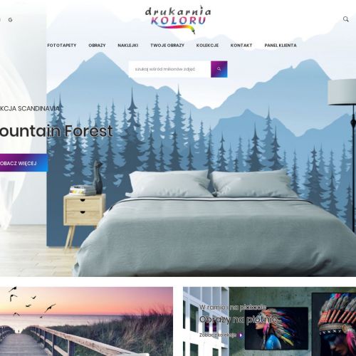 Własna fototapeta do sypialni - łódź