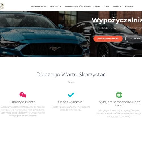 Płock - wynajem aut luksusowych bez kaucji łódź