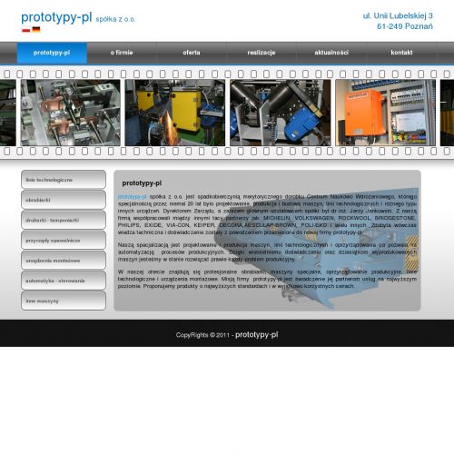 Budowa maszyn produkcyjnych Poznań