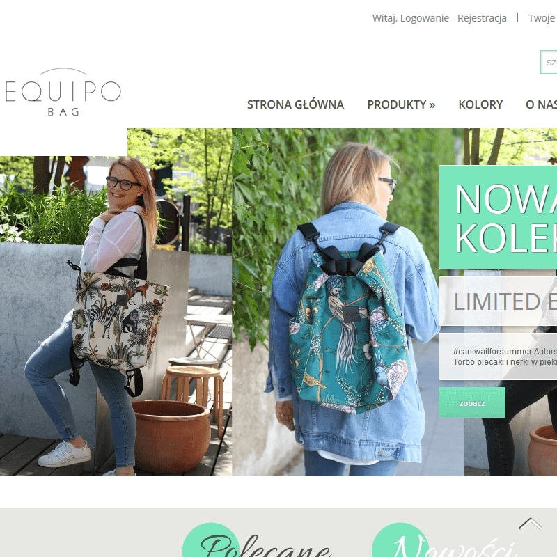 Pasek na aparat ręcznie robiony