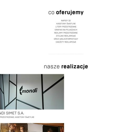 Totemy reklamowe - Krotoszyn