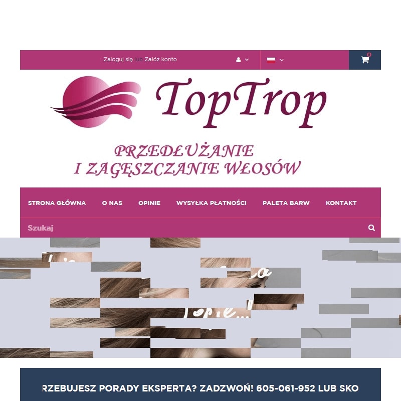 Poznań - włosy doczepiane