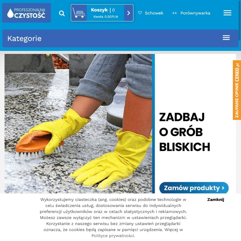 Worek wielorazowy do odkurzacza przemysłowego