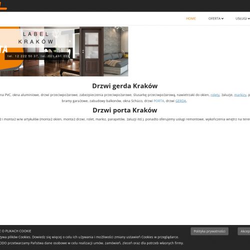 Okna aluminiowe w Krakowie