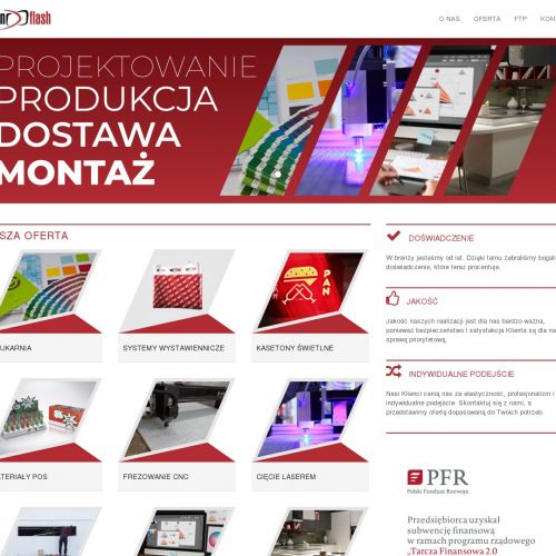 Warszawa - druk na folii do podświetleń