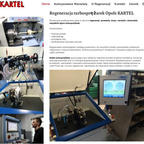 Regeneracja turbin - Opole