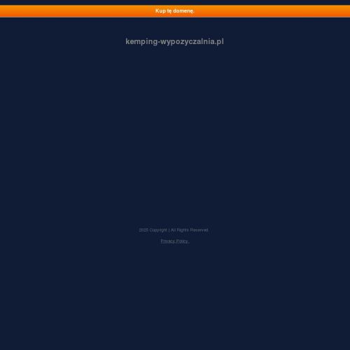 Wypożyczenie przyczepy kempingowej cena