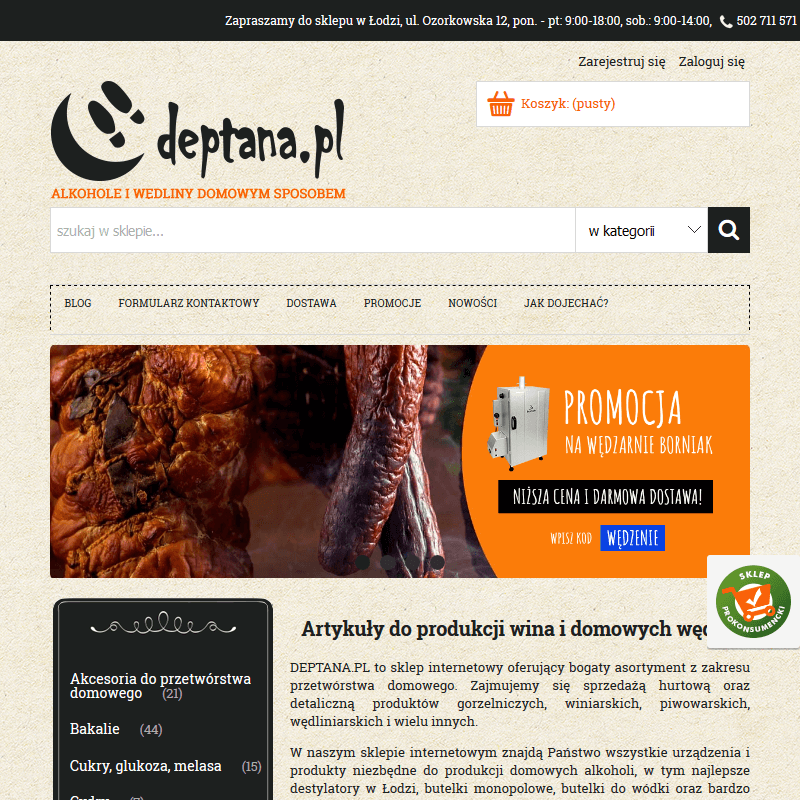 Łódź - zestawy piwowarskie