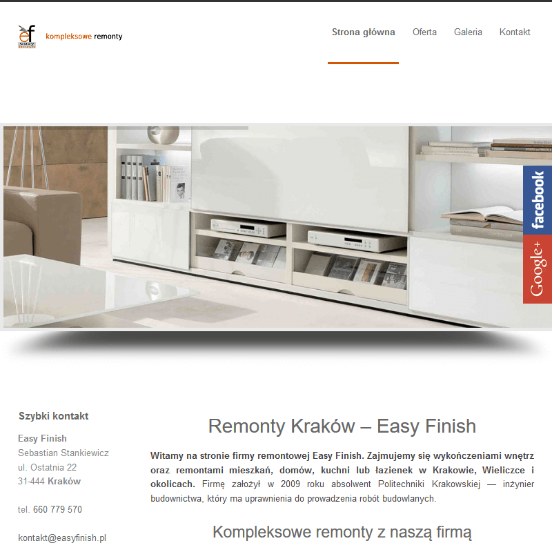 Firma wykończeniowa - Wieliczka