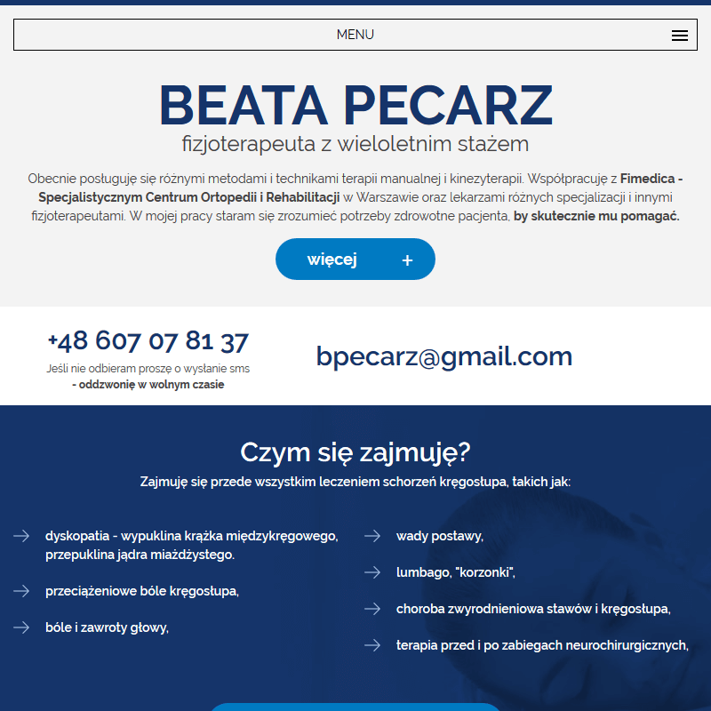 Fizjoterapeuta sportowy warszawa centrum - Warszawa