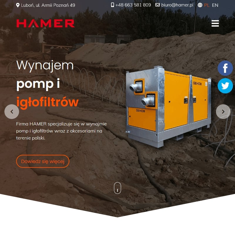 Wynajem pomp zatapialnych w Wrocławiu