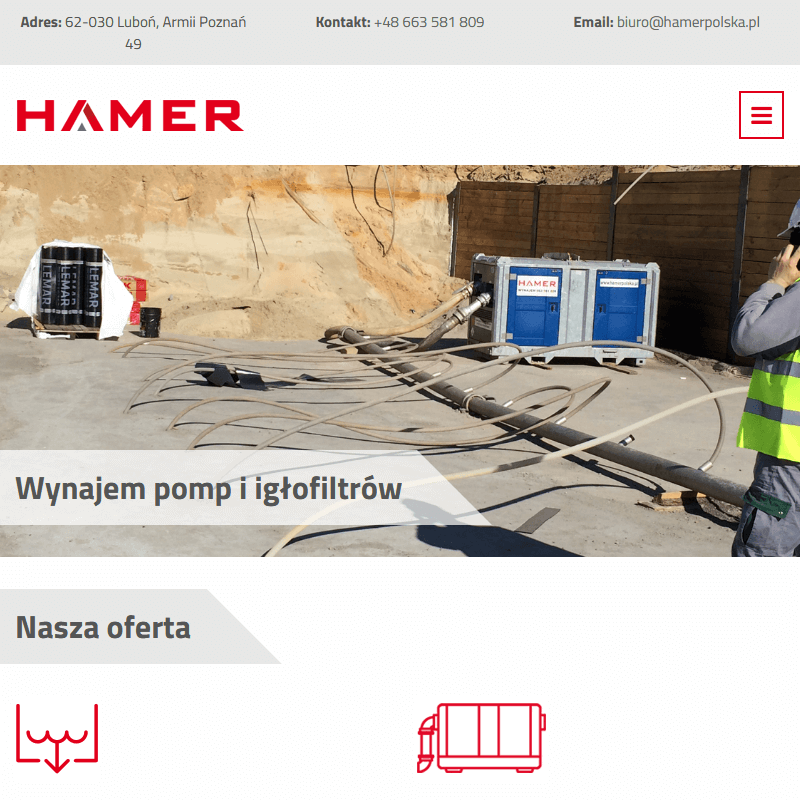 Szczecin - agregaty igłofiltrowe