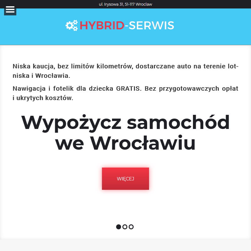 Wypożyczalnia samochodów w Wrocławiu