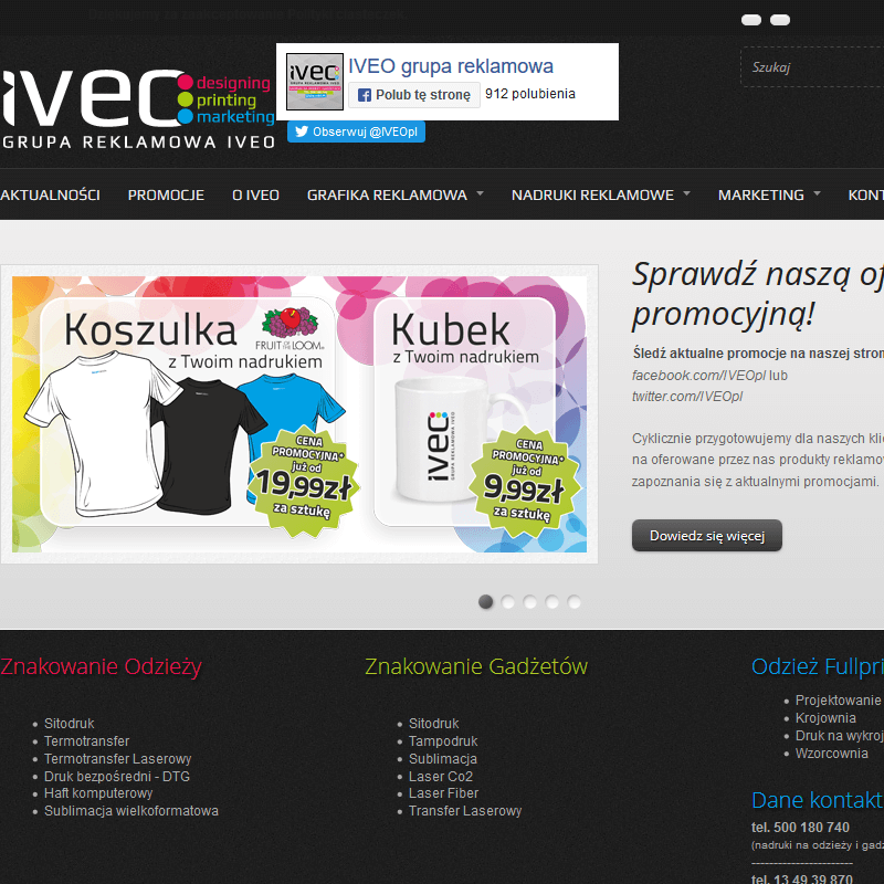 Jasło - sitodruk na koszulce