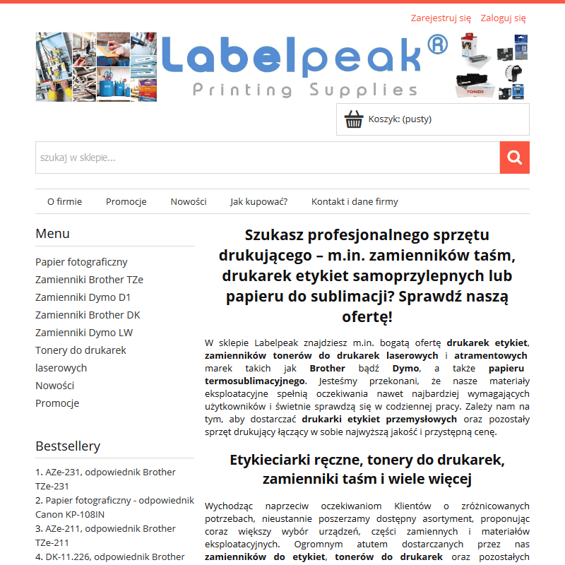 Etykiety poliestrowe