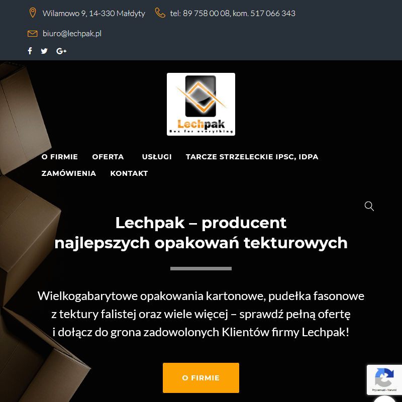 Producent opakowań tekturowych