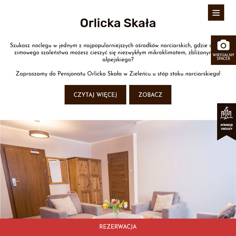 Duszniki Zdrój - zieleniec pensjonat