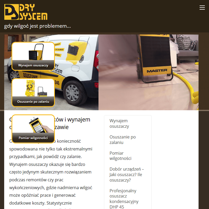 Urządzenie do osuszania ścian Warszawa