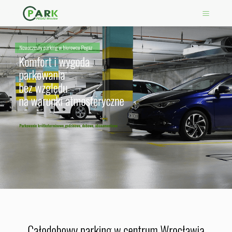 Wrocław - podziemny parking centrum