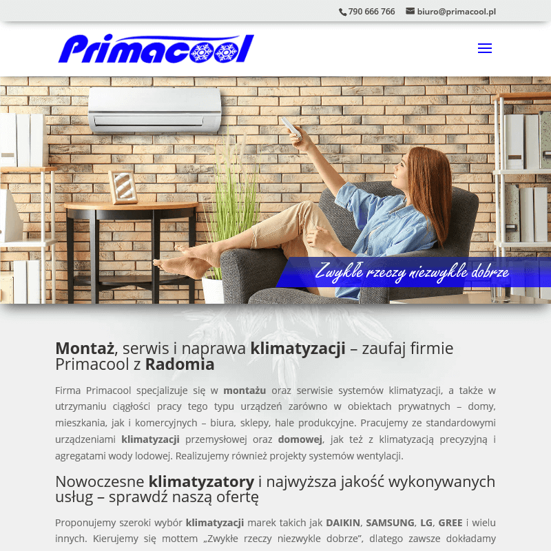 Grójec - klimatyzacja lg