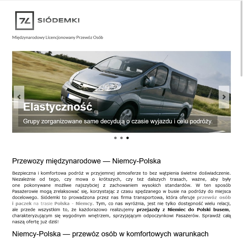 Przewozy paczek polska niemcy
