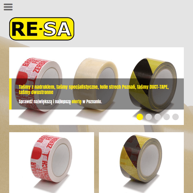 Nadruki na taśmach w Poznaniu