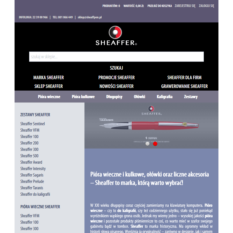 Atrament do piór wiecznych