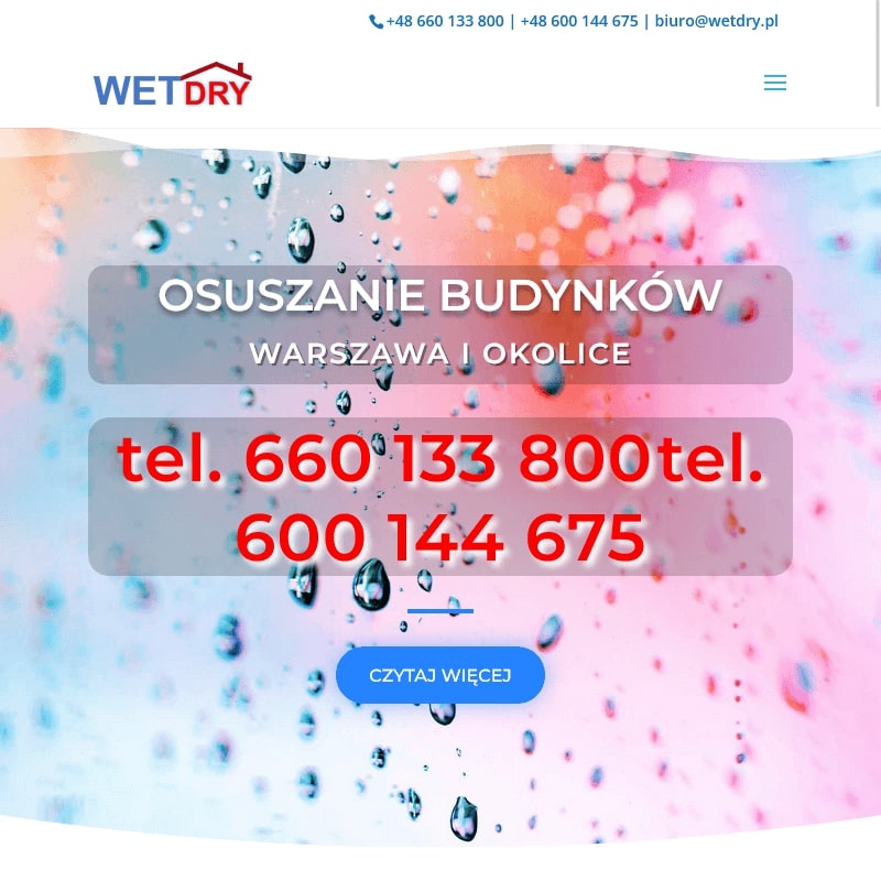 Osuszacz wynajem Warszawa