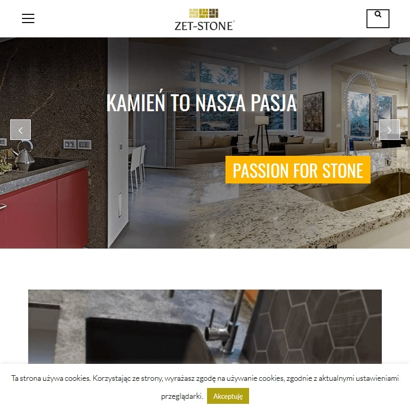 Granitowy blat kuchenny